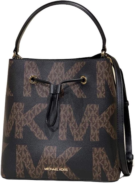 michael kors drawstring bucket bag.